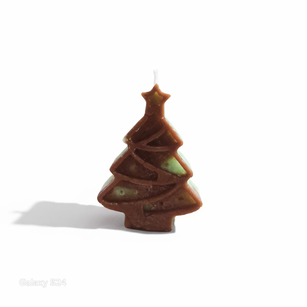 Holiday Hearth & Home: Peppermint & Cinnamon Tree Candle"