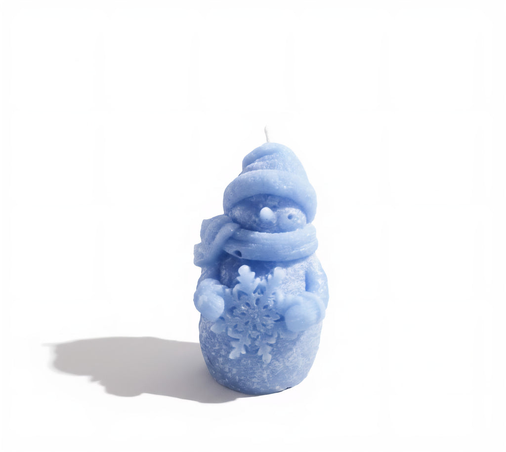 Winter Peace: Calming Lavender Essential Oil Snowman Decor