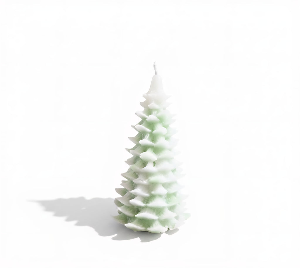 Holiday Sparkle Tree: Lemongrass & Rosemary Essential Oil Candle